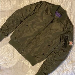 Olive green jacket